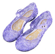 Prinsessflickor Sandaler Dansfest Cosplay Geléskor För Barn PURPLE 26