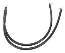 Batterikabel 6AWG 6 Gauge Strömlåda Intern Negativ med Båda Ändar för Solcell Marin Båt Husbil Bil 0.6m / 2ft