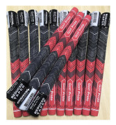 13 Golf Pride MCC PLUS 4 Golfgrepp Standardstorlek Röd Röd-FO-