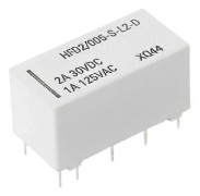 5V Spole Bistabilt Låsrelä DPDT 2A 30VDC 1A 125VAC HFD2/005-S-L2-D Relä
