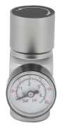 Mini CO2-gasregulator med avstängningsventil MFL3/8in till TR21x4[co]