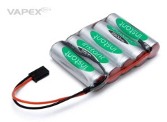 Vapex Mottagarbatteri NiMH 6V 2500mAh Platt