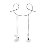 Öronsnäckor Öronkrokar Remhållare Kedja Lämplig för AirPods
