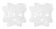 Face Painting Stencils for Kids Hollow Body Painting Templates for Halloween and Holiday Makeup 2 Pcs
