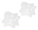 Face Painting Stencils for Kids Hollow Body Painting Templates for Halloween and Holiday Makeup 2 Pcs