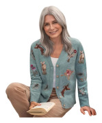 WoolOvers Womens/Ladies Wanderer Autumn Cardigan