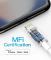 2-pack Apple Lightning till 3,5 mm hörlursuttag Adapterkontakt Aux Audio Hörlurar/Hörlursdongle Stereokabel för Iphone 7/7 Plus/8/8 Plus/x/xs