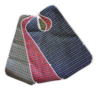 Haklappar för vuxna (3-pack, 46 cm x 76 cm), tvättbara och återanvändbara.