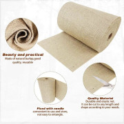 30 X10 cm Träd Vinterskydd, Jute Vinterskydd för Växter och Träd, Vintertålig Växtskyddsbandage