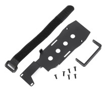 Batterihållare i aluminiumlegering med låg tyngdpunkt för Traxxas TRX4 TRX6 1 10 skala RC-bil