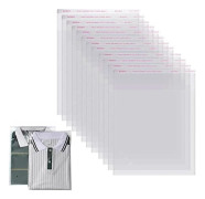 A4 Genomskinliga självhäftande påsar, 200 st 22x30cm Återförslutningsbara genomskinliga plastpåsar Förseglade påsar Cellofan Genomskinliga påsar för kort, kuvert, klädförvaring