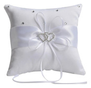 Ringbärarkudde Band Bowknot Ringkudde 1-15X15CM 1-15x15cm