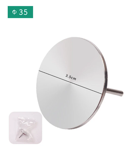 Utbytbart runt slippapper Pedikyr Fotvårdsverktyg Nagel D 35mm Steel shaft