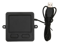 Trådlös USB-pekskärm Inbyggd pekkänslighet Multifunktionell bärbar pekplatta med 2 knappar för företag kontor bärbar dator
