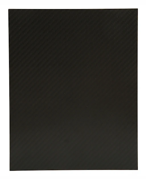 Kolfiberskiva med hög hårdhet, korrosionsbeständig 3K helkolfiberplatta, twillmatt för RC-bilar, flygplan 200x250x0,5 mm / 7,9x9,8x0,02 tum