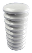 Vit yttre plastsköld för termo-hygrosensor, reservdel för väderstation (termo-hygrosändare/sensor)
