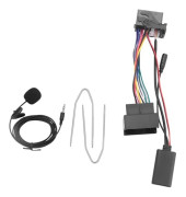Bil Bluetooth 5.0 Aux-kabel Mikrofon Handsfree Mobiltelefon Gratis Samtalsadapter för Peugeot Citroën