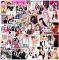 50 st Blackpink Jennie Kim Jisoo Lisa Rosé SK Gril Idol Group Graffiti Stickers
