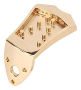 Guld Metall Stränghållare Ersättningsdel Mandolin Instrument Tillbehör
