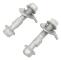 2st Justerbara camberbultar 81260 Aluminiumlegering Camber Justeringssats Ersättning för Acura
