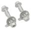 2st Justerbara camberbultar 81260 Aluminiumlegering Camber Justeringssats Ersättning för Acura