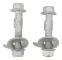 2st Justerbara camberbultar 81260 Aluminiumlegering Camber Justeringssats Ersättning för Acura
