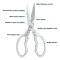 Multifunctional Stainless Steel Scissors, Durable Sharpness, Easy to Clean, Professional Kitchen Scissors, 23 cm