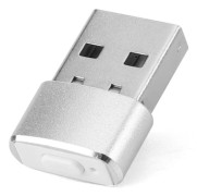 USB Mus Jiggler Musrörare SILVER Silver
