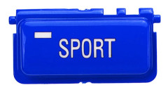 Sportlägesknapp för fordon, bilmodifieringstillbehör, ersättning för M3 E46 1998–2004, blå