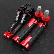 Kompatibel med Yamaha FZ6 FAZER 600 FZ6N FZ6S FZ6 S N 2004-2010 2009 Motorcykeltillbehör Broms Kopplingshandtag Styrhandtag Ändar-Perfet