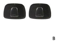 2-4 st Bilhängare Säteskrokar bakre rad för Volvo XC40 XC60 18-20 XC (FMY) 2pcs