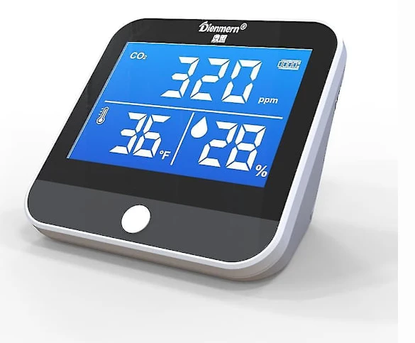 Darmowade Gas Detector Co2 Measuring Device Carbon Dioxide Detector