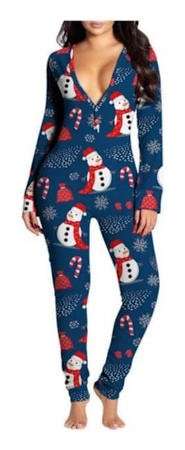 Kvinnors set Sexig knappkostym blue M