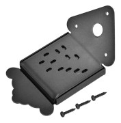 Mandolin Kabeldragbräda Stål Böjtyp Utsökt Musikinstrument Tillbehör QB09 Noir Plain