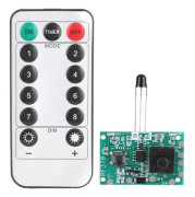 3,7V Solar Lamp String Controller Module Kretskort med fjärrkontroll för Solar String Lights