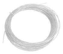 12,2 m 1,30 mm Tennisracketsträng Elastisk Nylon Titan Tennissträng Ersättning Sport Vit
