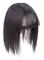 Mordely Liuhai Hair Patch Återutgivningsblock SVART 25CM black 25CM-25CM