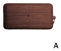 för Technics EAH-AZ100 Panasonic hörlursskydd i massivt trä (LGL) Walnut square For Technics EAH