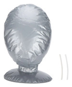 Mannekänghuvud PVC Uppblåsbara Hattar Hårstycken Masker Pannband Klädställ Fönster Display Prop Modell