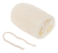 Naturlig Loofah Bad Loofa Luffa Duschborste Svamp Skrubber Kroppstvätt