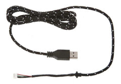 USB-muskabel Ersättning för Steel Series RAW KINZU Sensei XAI KANA