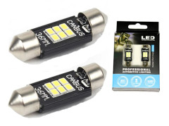 Canbus C5W 36mm spollampa Led m 6st 3020SMD 6000K 36 mm 2-pack