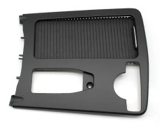 Bil RHD Mittkonsol Mugghållare Panel Trim Cover + Rullgardinsskydd för Mercedes Benz W204 C-CLAS