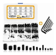 300 st M2.5 M3 M4 M5 M6 M8 Sexkantskruvar, Set