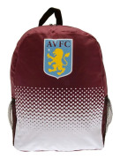 Aston Villa FC Fade Ryggsäck One Size Claret Red/White Claret Red/White