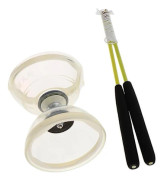 1/2 Jongleringsleksaker Trippelkullager Diabolo med Handstickor & Snöre [DmS]