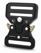Kraftiga metallspännen 3,8 cm - 2-pack clips för halsband, väskor och remmar