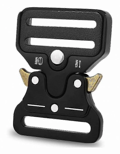 Kraftiga metallspännen 3,8 cm - 2-pack clips för halsband, väskor och remmar