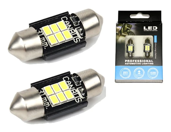 Canbus C5W 31mm Led 6000K 31 mm 2-pack