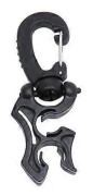 Dykarslanghållare Clip Dykare Regulator Dubbel BCD Slang Clip Spänne Krok Snäppkrok Spänne för Snorkling svart 10x10mm black 10x10mm